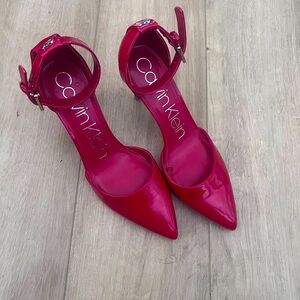 Calvin Klein Red Heels